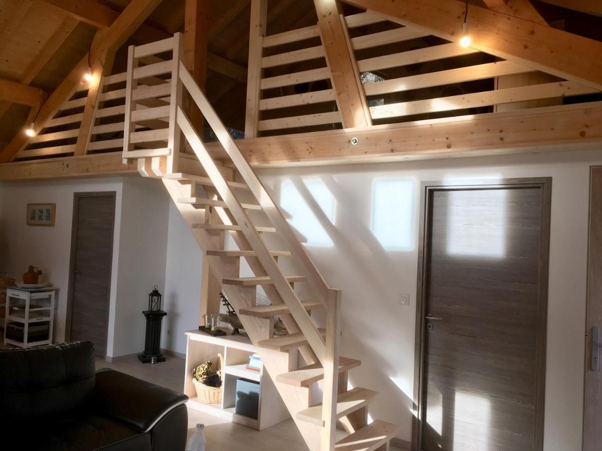 Chalet A La Campagne Coise-Saint-Jean-Pied-Gauthier Exterior photo