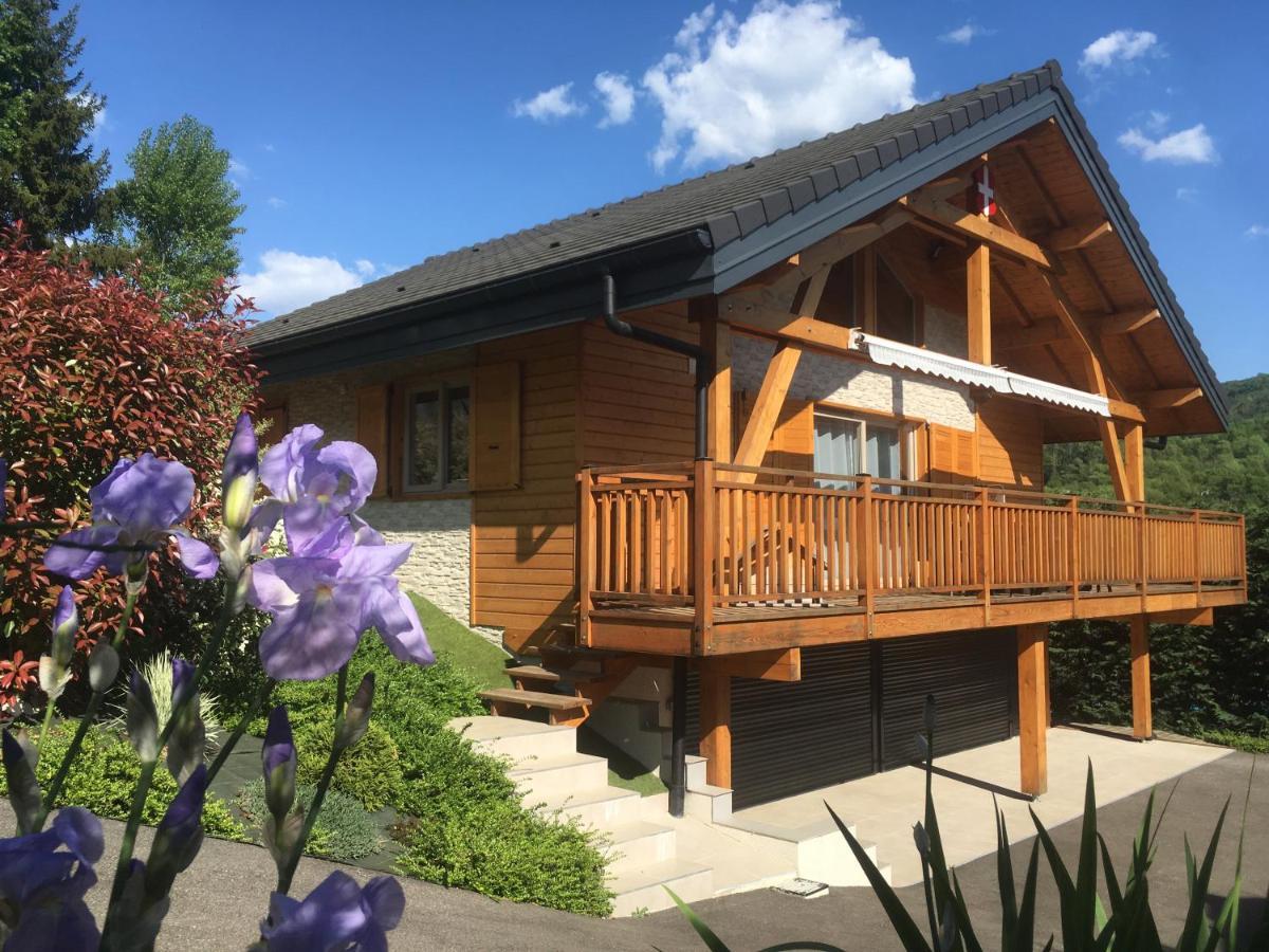 Chalet A La Campagne Coise-Saint-Jean-Pied-Gauthier Exterior photo
